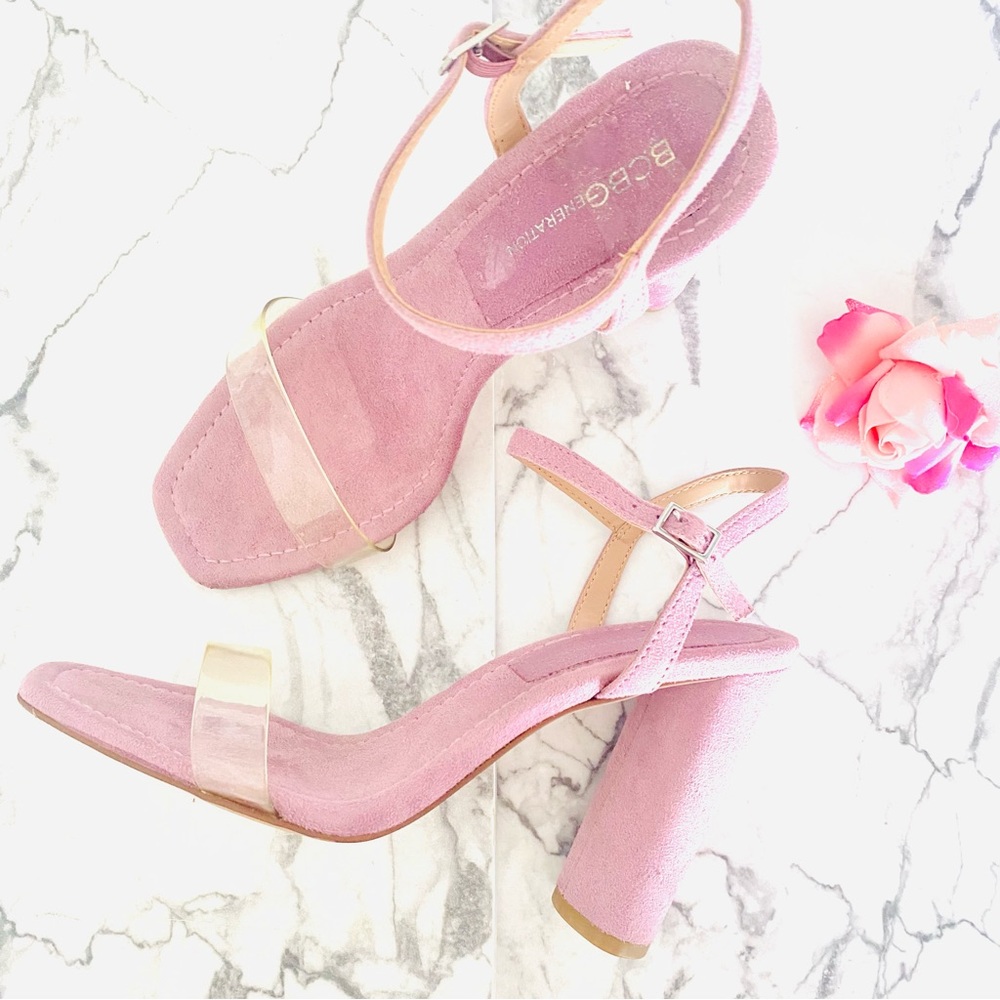 💕Pretty Purple PVC Heels SZ 8.5 - Picture 13 of 13